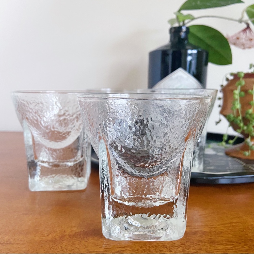 Vintage Pedestal St. Regis Libbey Rock Glasses - Set of 4